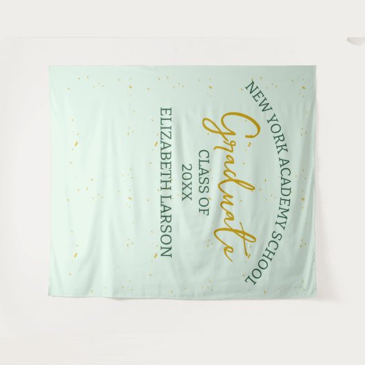 Moderne achterliggende Afstuderen Wandkleed (Voorkant (horizontaal))