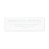 Moderne Adresetiketten Etiket (Voorkant)