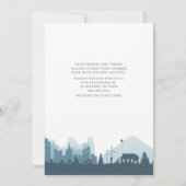 Moderne adreswijziging We hebben Beweging gemaakt Aankondiging (Achterkant)