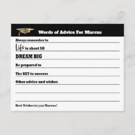 Moderne Advies Wensen Feest Gouden Afstuderen