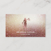 Moderne advocaat bij Law Office Supplies Visitekaartje (Voorkant)