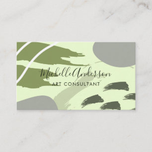 Moderne afbeelding Abstract Visitekaartje