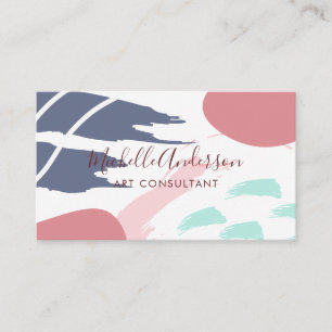 Moderne afbeelding Abstract Visitekaartje