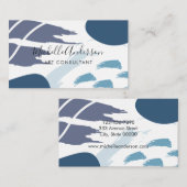 Moderne afbeelding Abstract Visitekaartje (Voorkant / Achterkant)