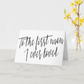 Moderne afbeelding "naar het eerste man waar ik oo kaart (Gele Bloem)