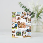 Moderne Afbeelding Scrapbook Fotocollage Briefkaart (Staand voorkant)
