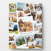 Moderne Afbeelding Scrapbook Fotocollage Fotoplaat (voorkant)