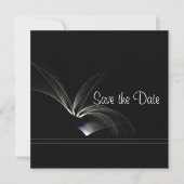 Moderne afbeelding slaat de datum op save the date (Voorkant)