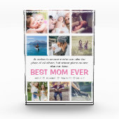 Moderne Afbeeldingen "Best Mam Ever" en Quote Keep Fotoblokken (Voorkant)