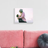 Moderne afdruk fotocanvas voor aangepaste familie canvas afdruk (Insitu (Woonkamer))