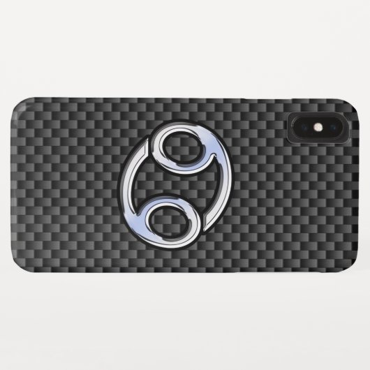 Moderne afdruk van de zodiac-symbool Carbon Carbon Case-Mate iPhone Case (Achterkant (horizontaal))
