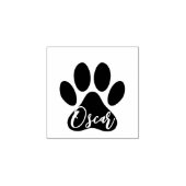 Moderne afdruk van Pet Paw voor aangepast gebruik  Rubberstempel (Afrduk)