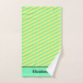 Moderne Afrikaanse Kunst, Zomer Vibe Patroon Bad Handdoek (Handdoek)