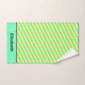 Moderne Afrikaanse Kunst, Zomer Vibe Patroon Bad Handdoek (Handdoek)