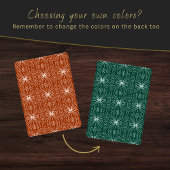 Moderne Afrikaanse Patroon Luxe Save the Date Folie Uitnodiging