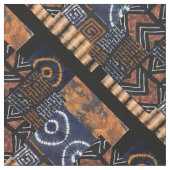 Moderne Afrikaanse stamprint Stof (Close Up)