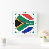 Moderne Afrikaanse vlag, Zuid-Afrika thuis / ontwe Vierkante Klok (Huis)