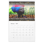 Moderne Afrikaanse Vrouwen Kunstkalender 2016 Kalender (Feb 2027)