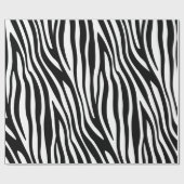 Moderne Afrikaanse Zebra — Dierenpringspatroon Cadeaupapier (Vlak)