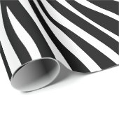 Moderne Afrikaanse Zebra — Dierenpringspatroon Cadeaupapier (Rol Hoek)