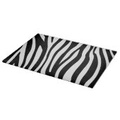 Moderne Afrikaanse Zebra — Dierenpringspatroon Snijplank (Hoek)