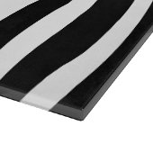 Moderne Afrikaanse Zebra — Dierenpringspatroon Snijplank (Hoek)