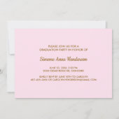 Moderne Afstudeerder Foto Collage Funny Graduation Kaart (Achterkant)