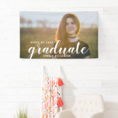 Moderne Afstudeerder Fotoklasse van 20XX Afstudere Spandoek (Insitu)