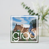 Moderne Afstudeerder Graduation Party voor fotovie Kaart (Staand voorkant)