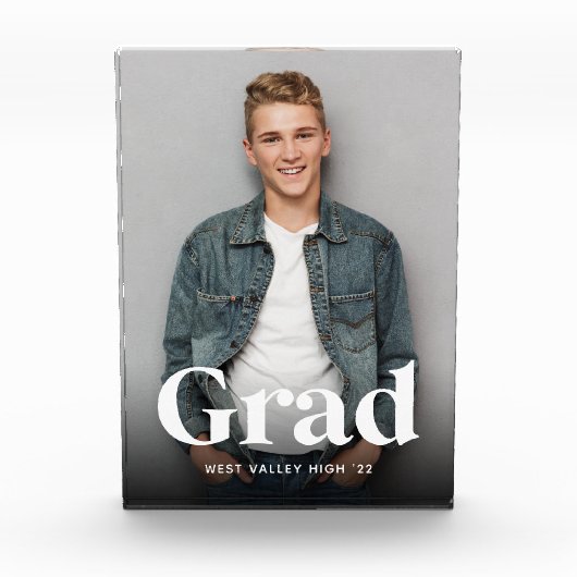 Moderne Afstudeerder overlay | AFSTUDEREN Fotoblokken (Voorkant)