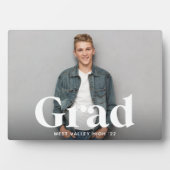 Moderne Afstudeerder overlay | Afstuderen Horizont Fotoplaat (voorkant)