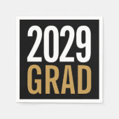 Moderne Afstudeerder Partij Servet (Voorkant)