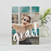 Moderne Afstudeerder van fotocollage van 2022 Afst Kaart (Staand voorkant)