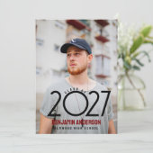moderne afstudeerders 2027 aankondiging (Staand voorkant)