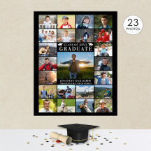 Moderne Afstudeerders 23 Foto Collage Op Maat Gema