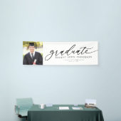 Moderne Afstudeerfoto Afgestudeerde Spandoek (Beurs)
