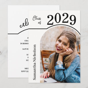 Moderne Afstudeerfoto Afstuderen Kaart