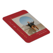 Moderne afstudeerfoto magneet (Rechterzijde)