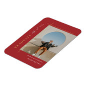 Moderne afstudeerfoto magneet (Linkerzijde)