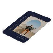 Moderne afstudeerfoto magneet (Linkerzijde)