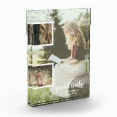 Moderne afstudeerfoto met 3 foto's (Links)