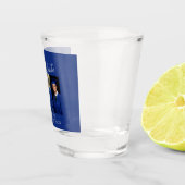 Moderne Afstudeerfoto Weergave Shot Glas (Rechts)