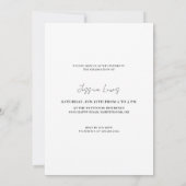 Moderne afstudeerfoto's Afstuderen Kaart (Achterkant)