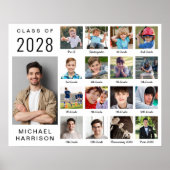 Moderne Afstuderen 17 Fotocollage Poster (Voorkant)
