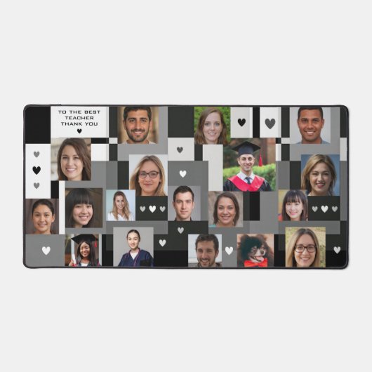 Moderne Afstuderen 18 Foto's Beste Leraar Bedankt Bureaumat (Voorkant)