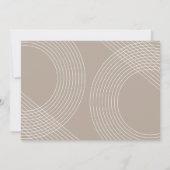 Moderne Afstuderen 2022 Concentric Arch Foto Kaart (Achterkant)