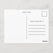 Moderne Afstuderen 2022 Foto: White - bedankt Briefkaart (Achterkant)