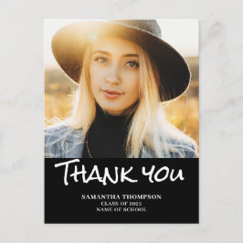 Moderne Afstuderen 2023 Foto: Dank u Briefkaart