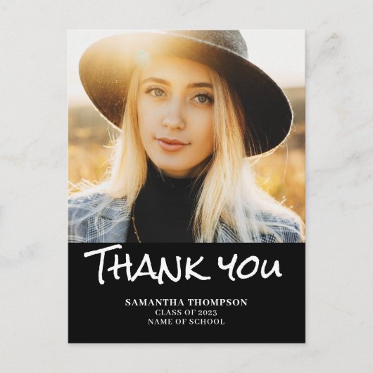 Moderne Afstuderen 2023 Foto: Dank u Briefkaart (Voorkant)