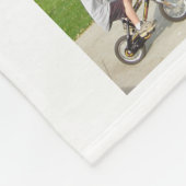 Moderne Afstuderen 35 Fotocollage AFSTUDEERDER Fleece Deken (Hoek)